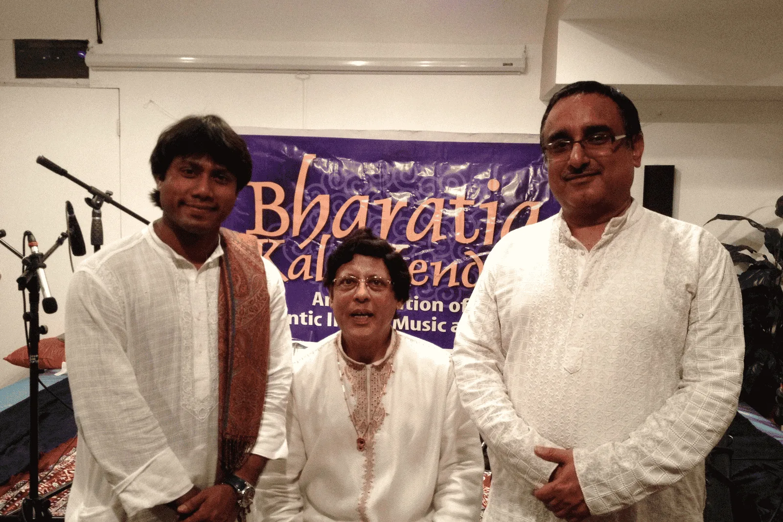 Tabla Artist with Indian Classical musicians at cultural music event